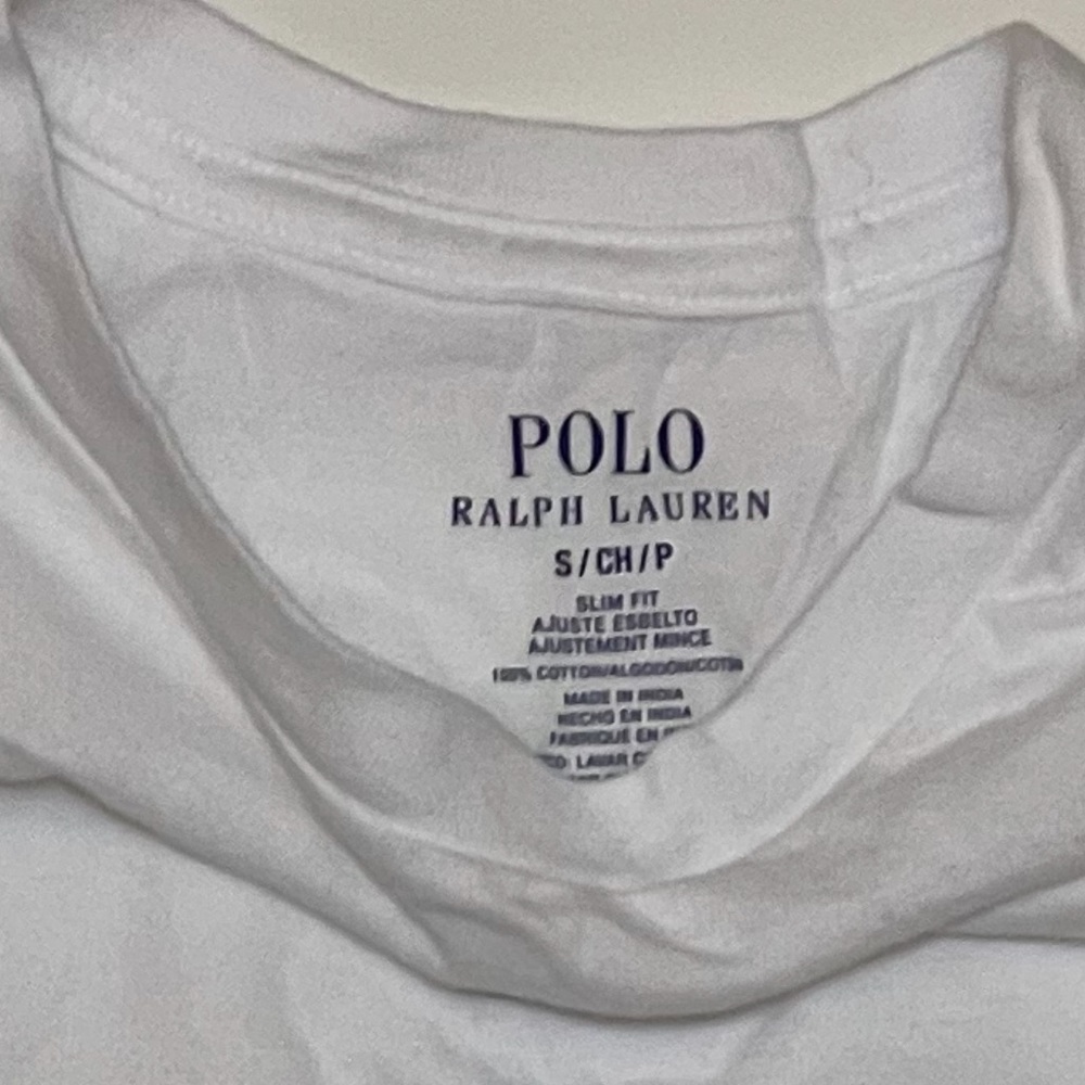 Polo by Ralph Lauren t shirt size small slim fit @y - Picture 4 of 4